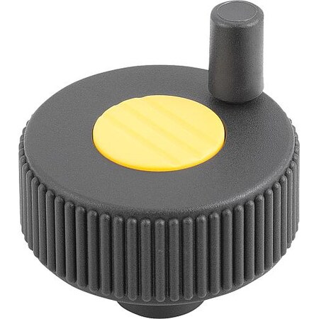 Kipp Knurled Wheels, Style H, without cross hole, metric K0262.22067